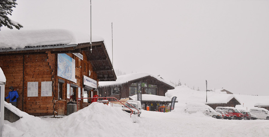 Testing aux pieds des pistes